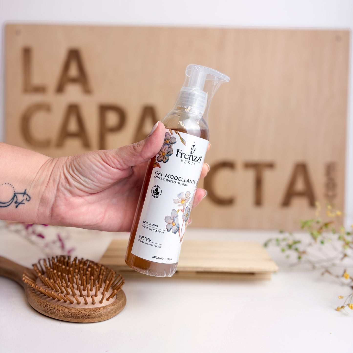 Gel Modellante con Estracto de lino