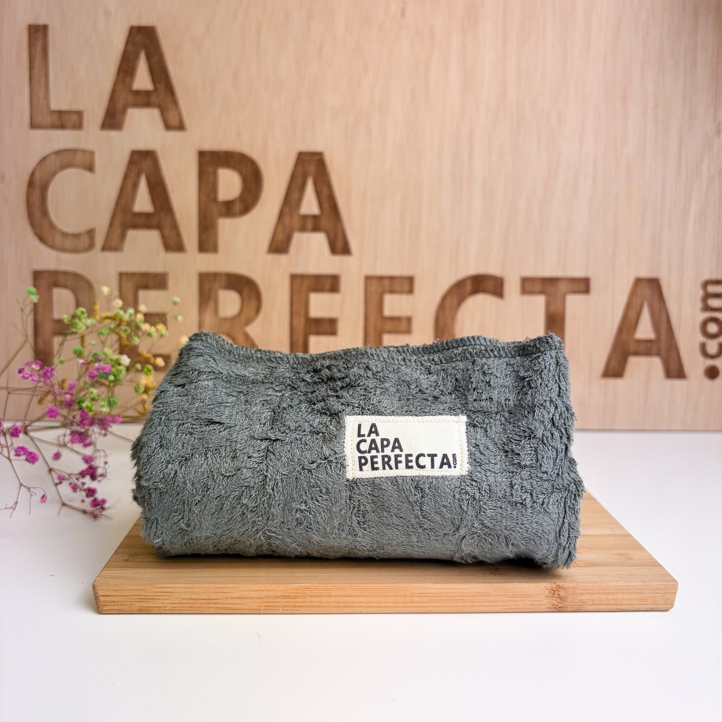 Toallas de bambú para cabello liso