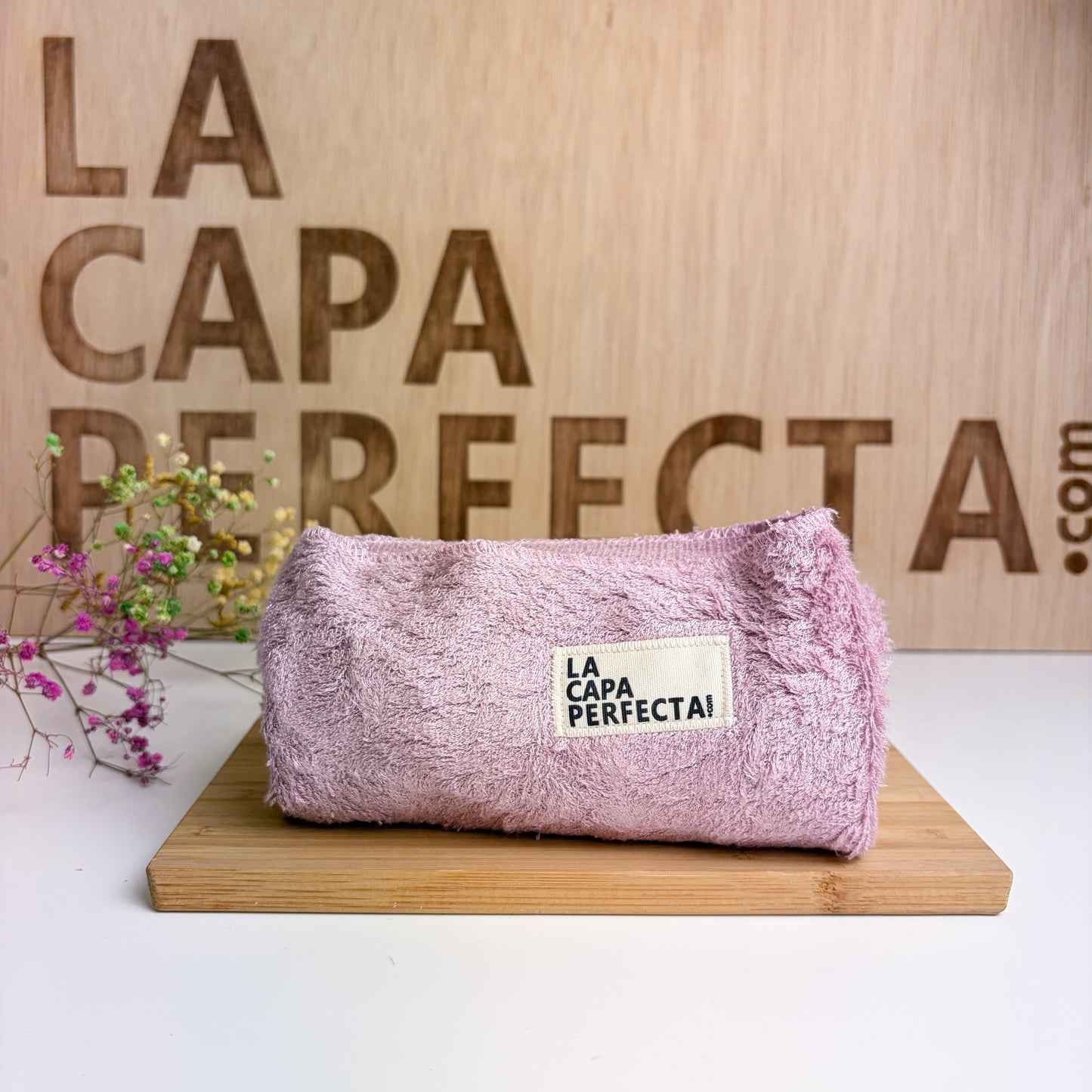 Toallas de bambú para cabello liso