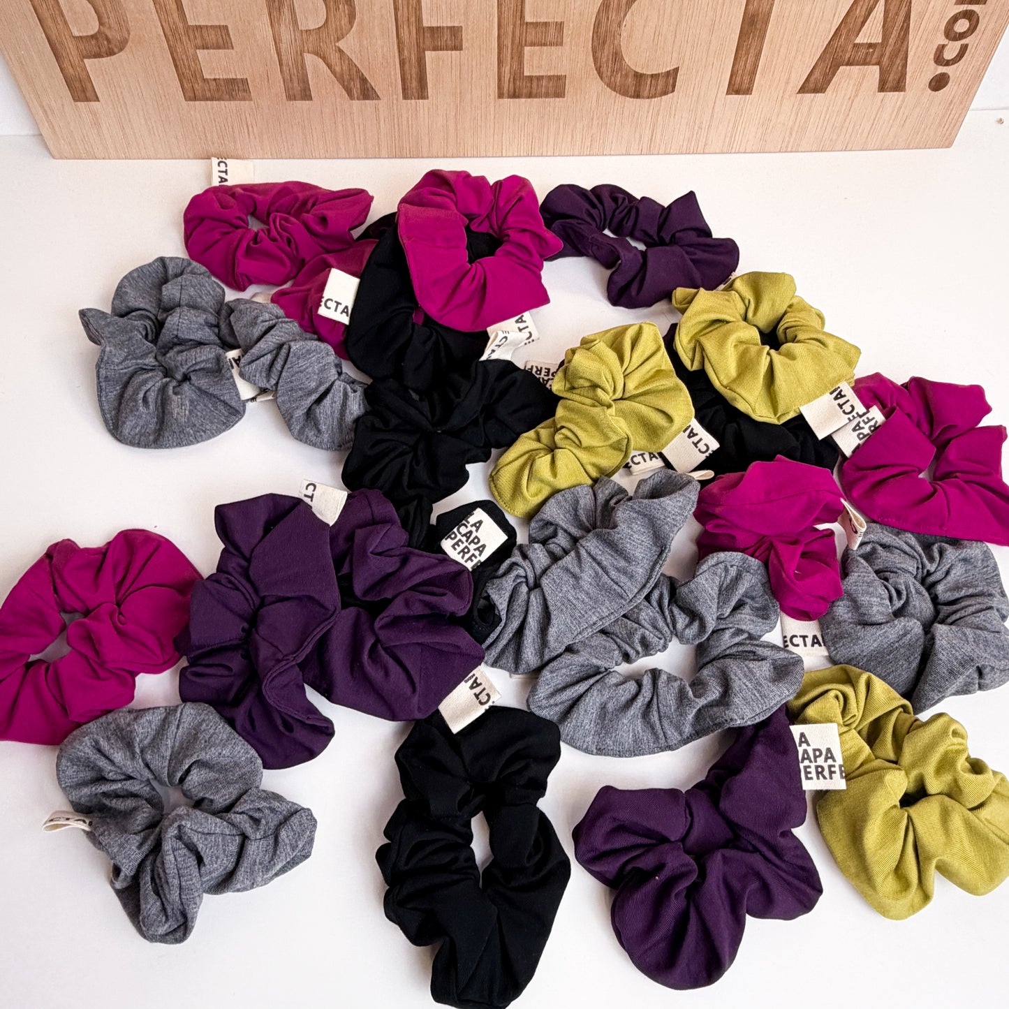 Scrunchies de Bambú