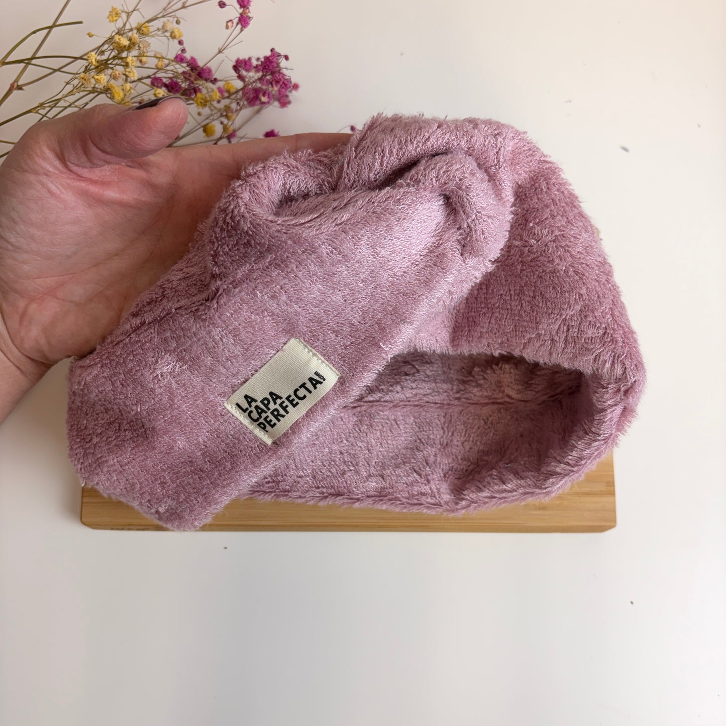 Diadema de Bambú para Skincare