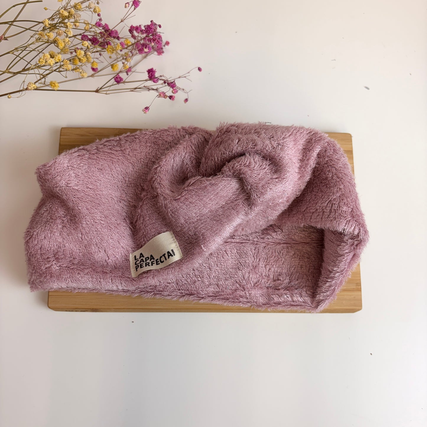 Diadema de Bambú para Skincare