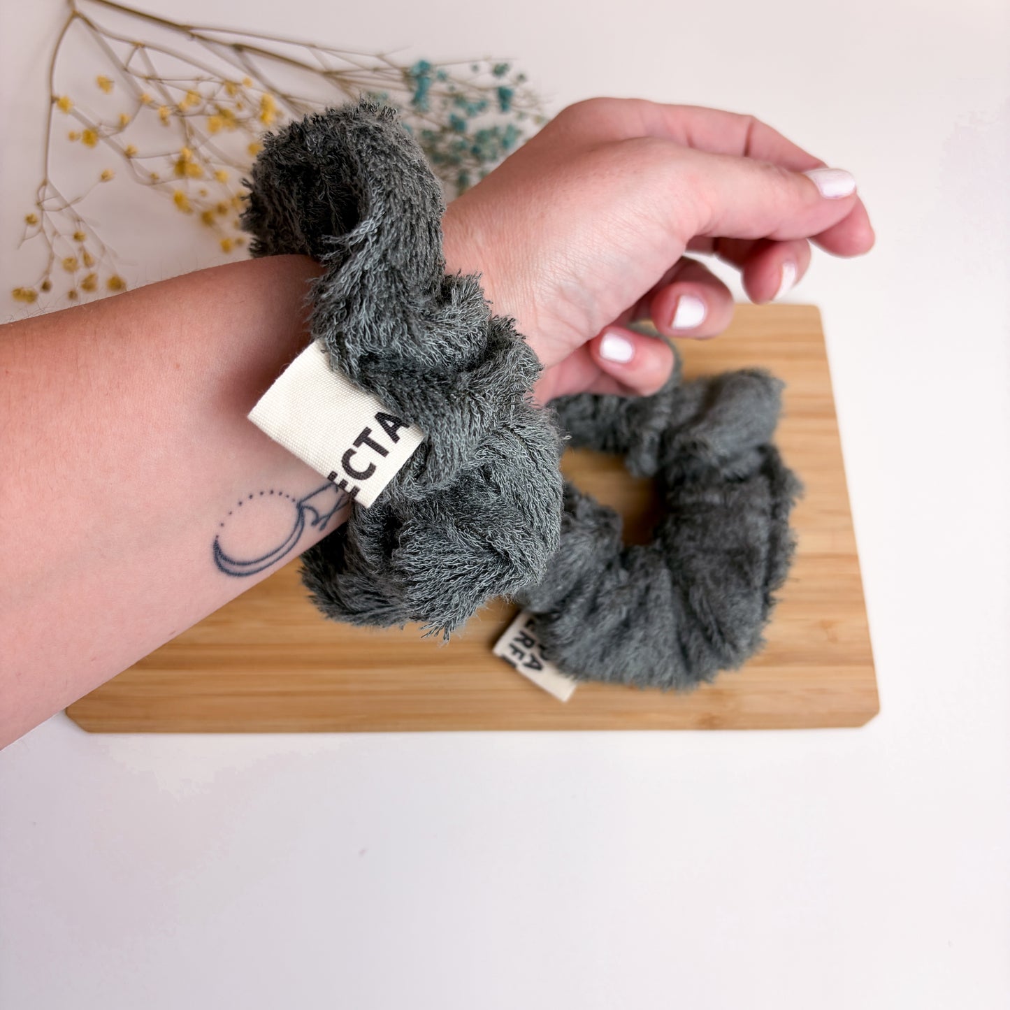Scrunchies de toalla de Bambú