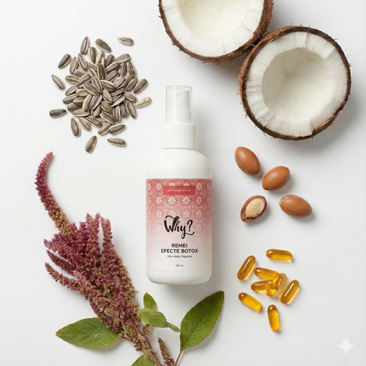 Tratamiento reparador profundo para cabello seco y dañado, mascarilla nutritiva con aceites de coco, argán y amaranto.